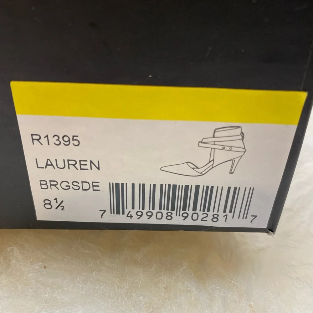 Joe’s Jeans Lauren Heels in Burgundy/Brown